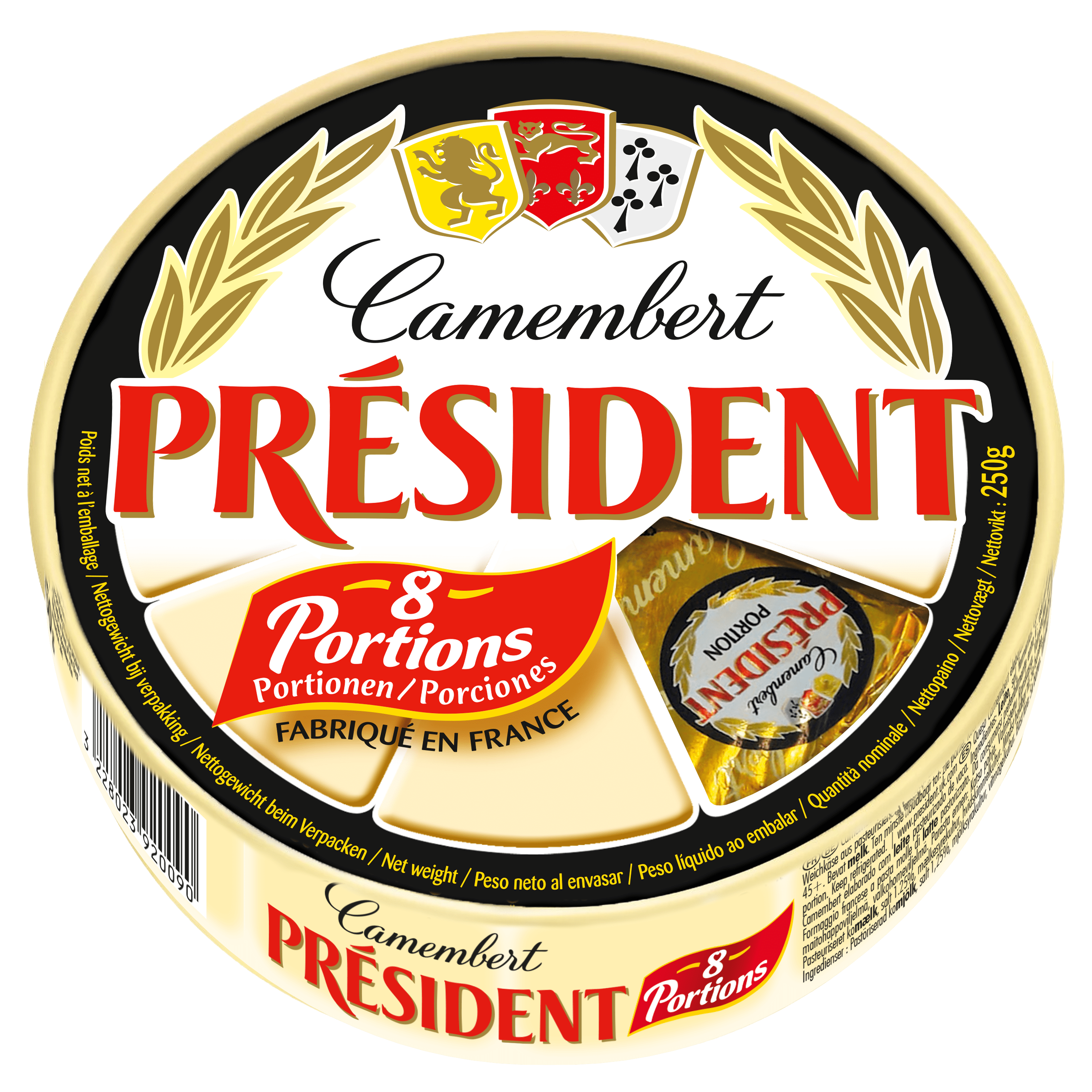 Camembert 8 Porties