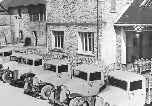 De verdeling van melk in de jaren 50*